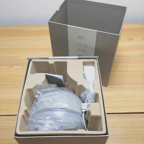 NEW Saje Aroma Om Deluxe Stone Diffuser - Picture 3 of 8